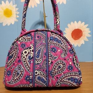 Vibrant Pink Paisley Bag